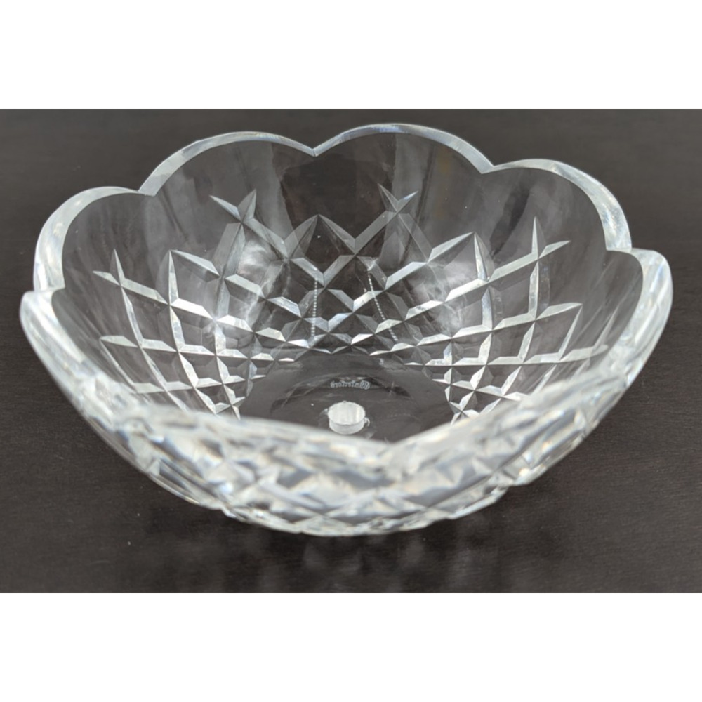 Vintage Waterford Crystal Chandelier Center Bowl 6-3/8" Bobeche Comeragh B5